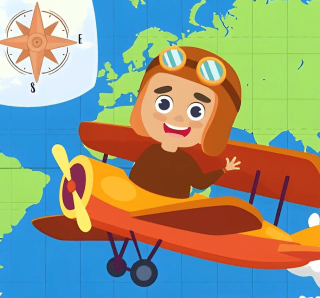 cartoon-pilot-world-map-adventure
